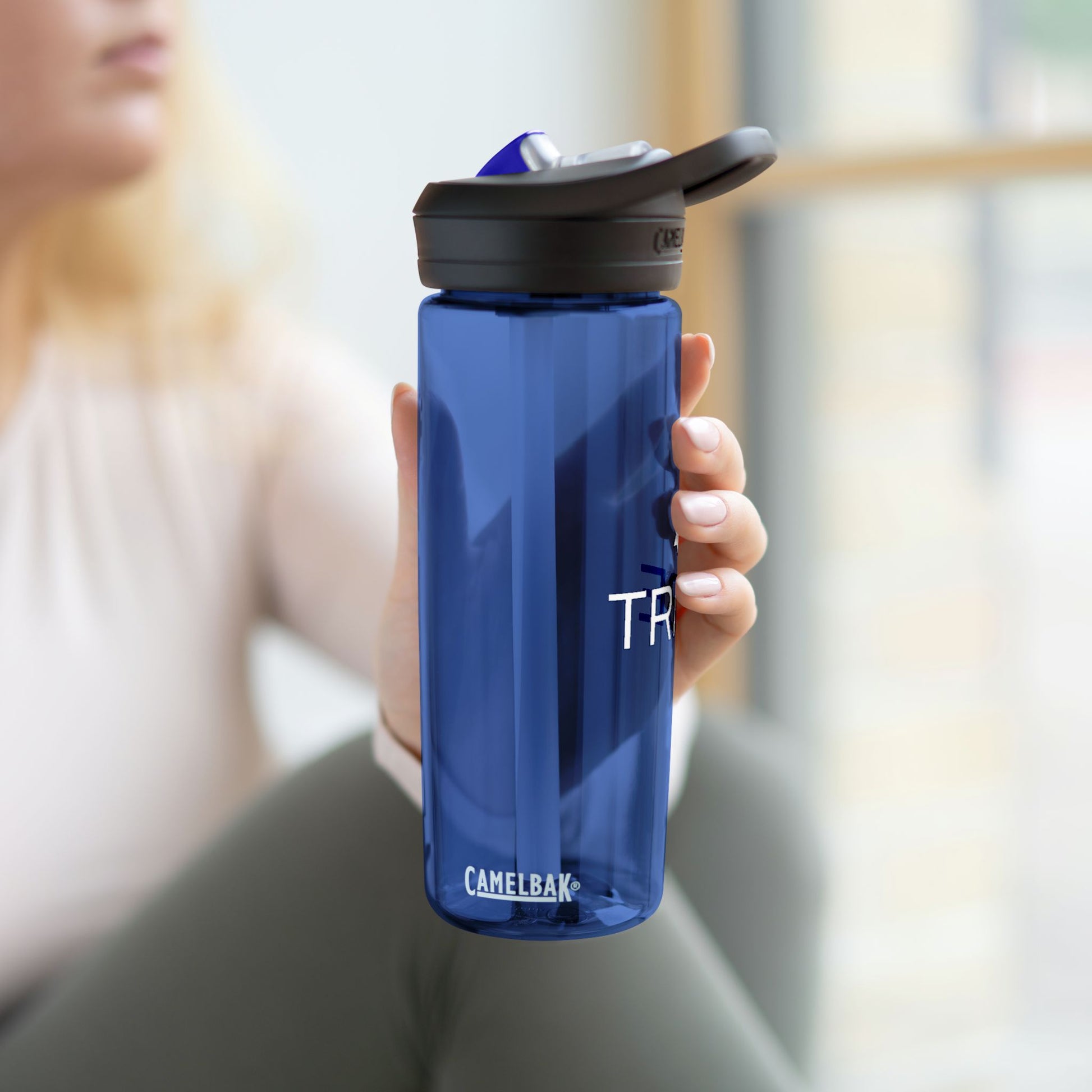 CamelBak Eddy+ Water Bottle 20oz - Tritan Renew Straw Bottle, Desert Sunrise